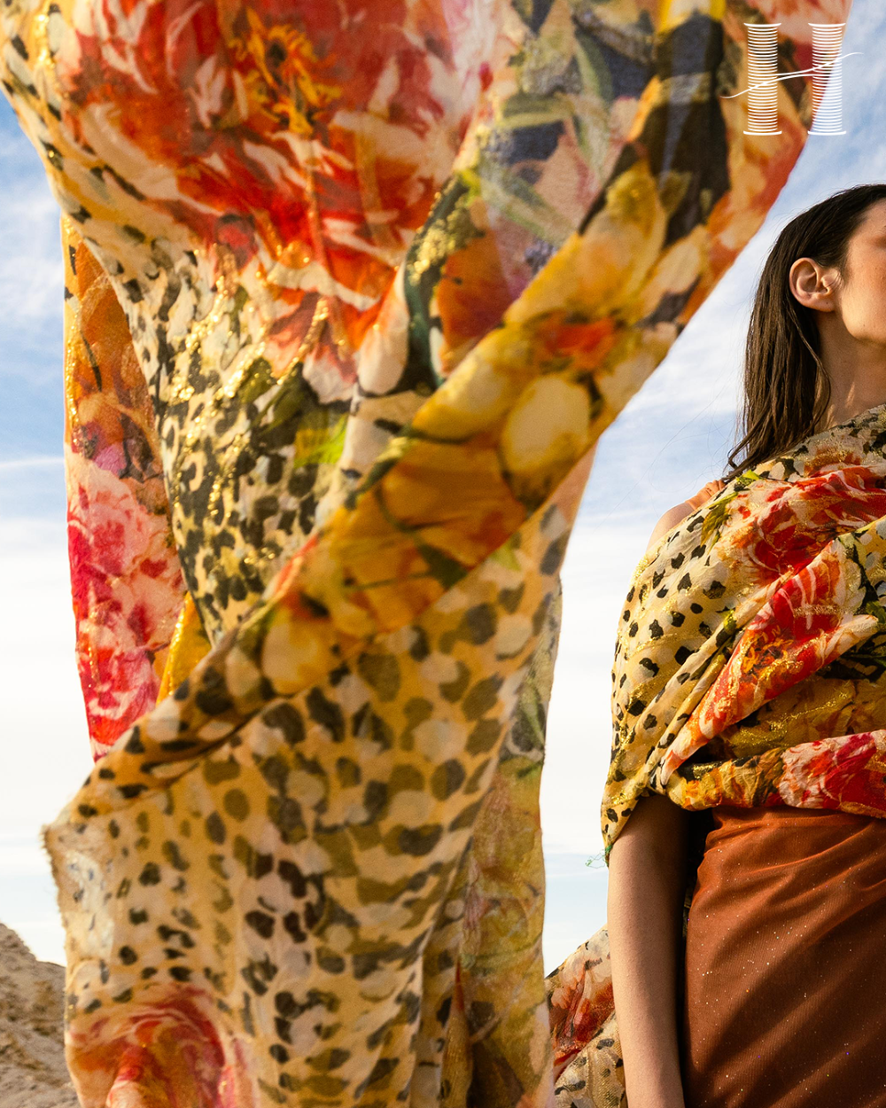 chiffon printed